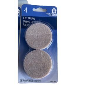 Helping Hand 1-3/4" Felt Glides/Furniture Pads 36 Glides Bundle Brand New